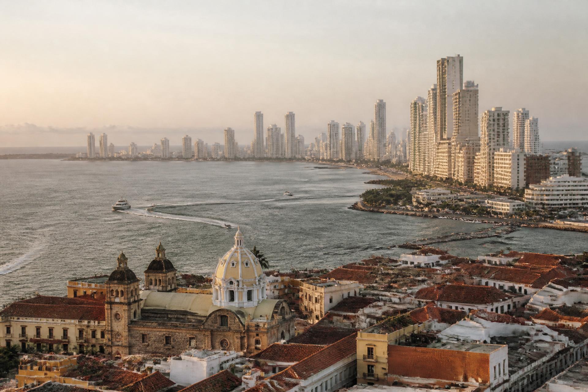 Cartagena de Indias — vista aérea